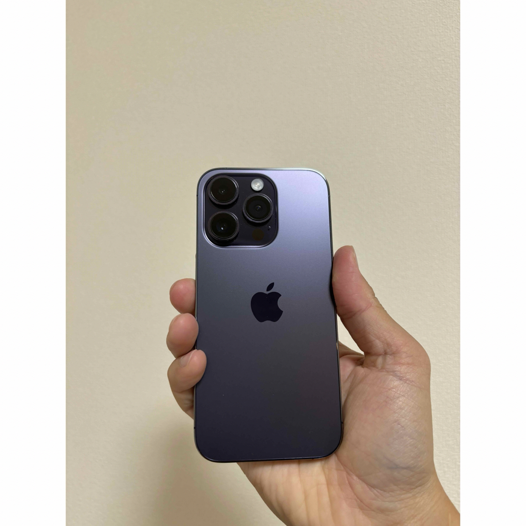iPhone 14 Pro ディープパープル 128 GB SIMフリー購入したキャリアSIM iPhone 14 Pro ディープパープル 128 GB SIMフリー購入したキャリアSIM