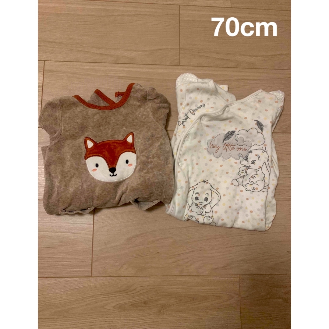 babyGAP(ベビーギャップ)の冬物　パジャマ 9ヶ月サイズ　 キッズ/ベビー/マタニティのベビー服(~85cm)(パジャマ)の商品写真