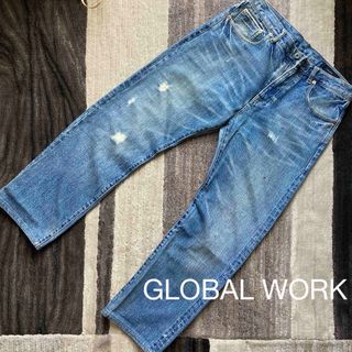 GLOBAL WORK - グローバルワーク☆パッチワーク加工デニム☆S ...