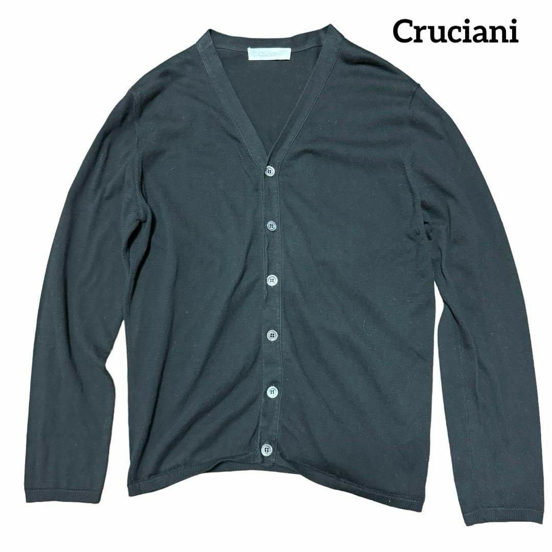 cruciani クルチアーニ リブ ウールニット イタリア製 48サイズ