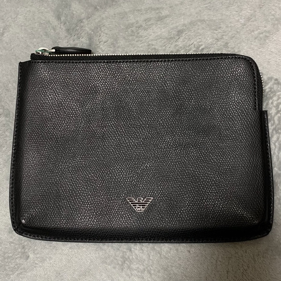 【極美品】EMPORIO ARMANI クラッチバッグ　セカンドバッグ