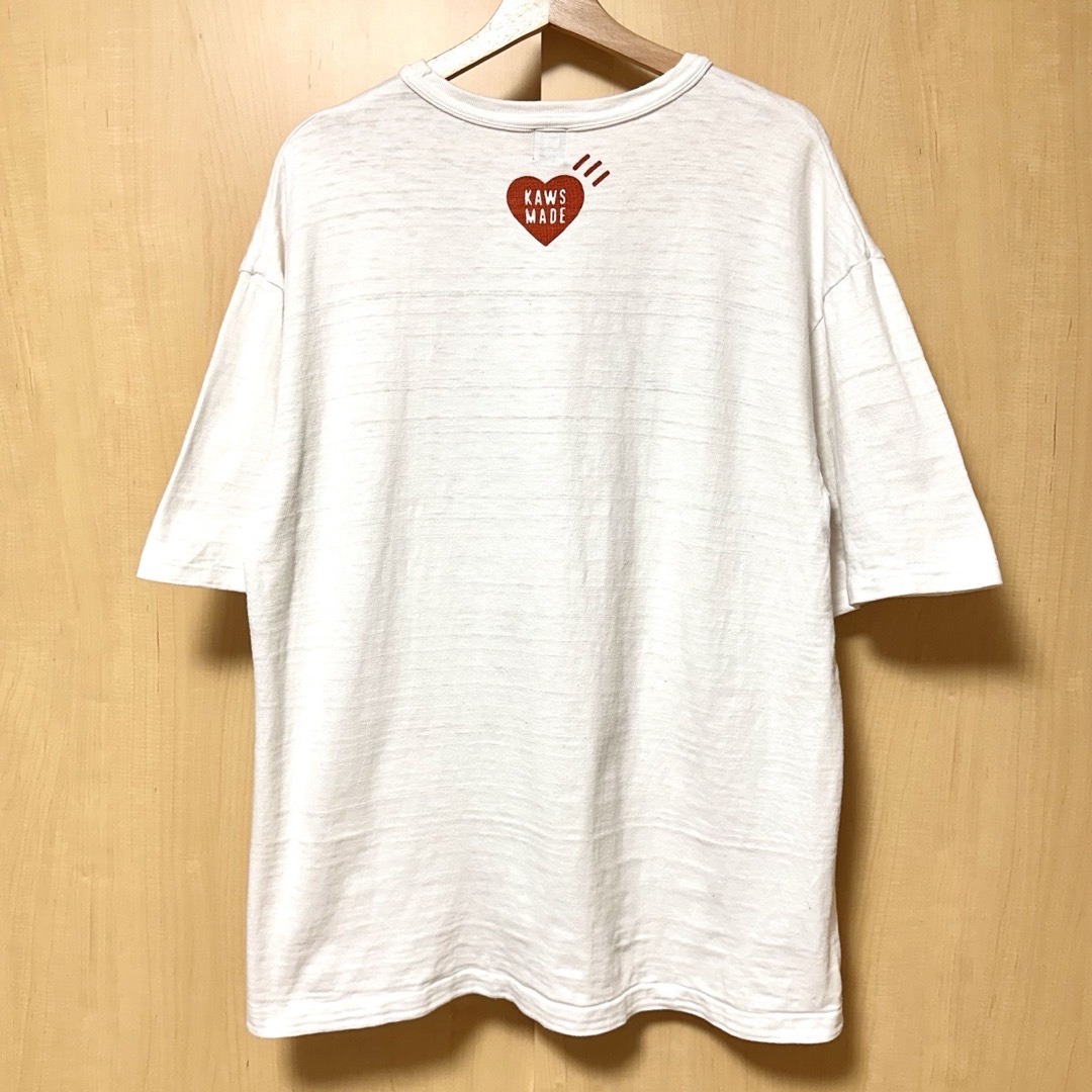HUMAN MADE(ヒューマンメイド)のHUMAN MADE×KAWS - ロゴTシャツ メンズのトップス(Tシャツ/カットソー(半袖/袖なし))の商品写真