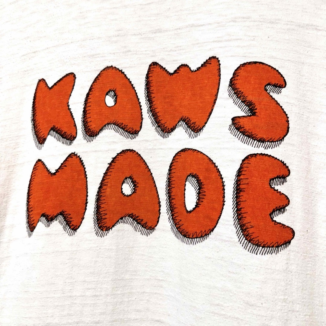 HUMAN MADE(ヒューマンメイド)のHUMAN MADE×KAWS - ロゴTシャツ メンズのトップス(Tシャツ/カットソー(半袖/袖なし))の商品写真