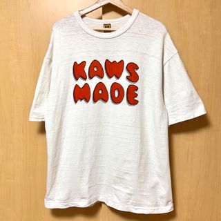 ヒューマンメイド(HUMAN MADE)のHUMAN MADE×KAWS - ロゴTシャツ(Tシャツ/カットソー(半袖/袖なし))