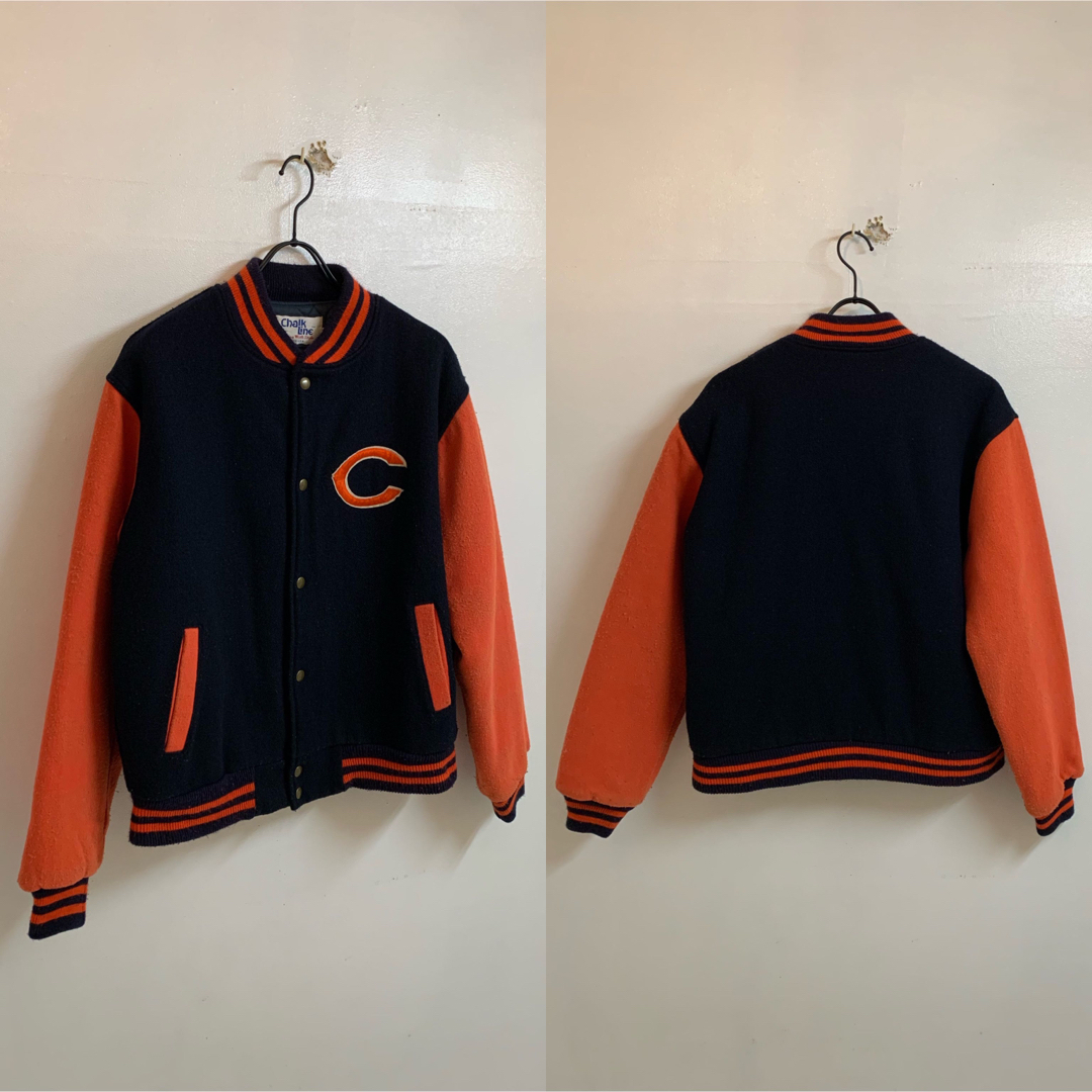 US VINTAGE CHICAGO BEARS USA製 バーシティジャケット