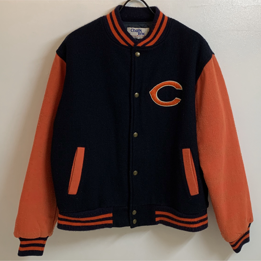 US VINTAGE CHICAGO BEARS USA製 バーシティジャケット