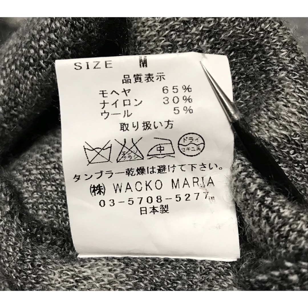 WACKO MARIA(ワコマリア)のワコマリア　モヘアドットカーディガン メンズのトップス(カーディガン)の商品写真