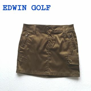 エドウィン(EDWIN)のエドウィンゴルフ　ゴルフスカート　オリーブ色　ポケット(ウエア)