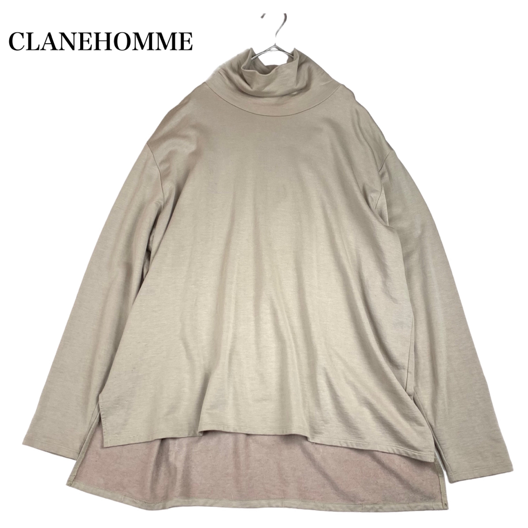 クラネ CLANEHOMME ハイネック カットソー ジェンダーレス 1