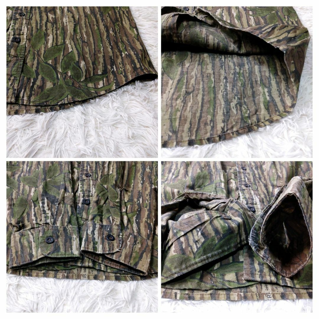 USA製 Walls ハンティングシャツジャケット リアルツリー×迷彩 Lサイズ メンズのトップス(シャツ)の商品写真