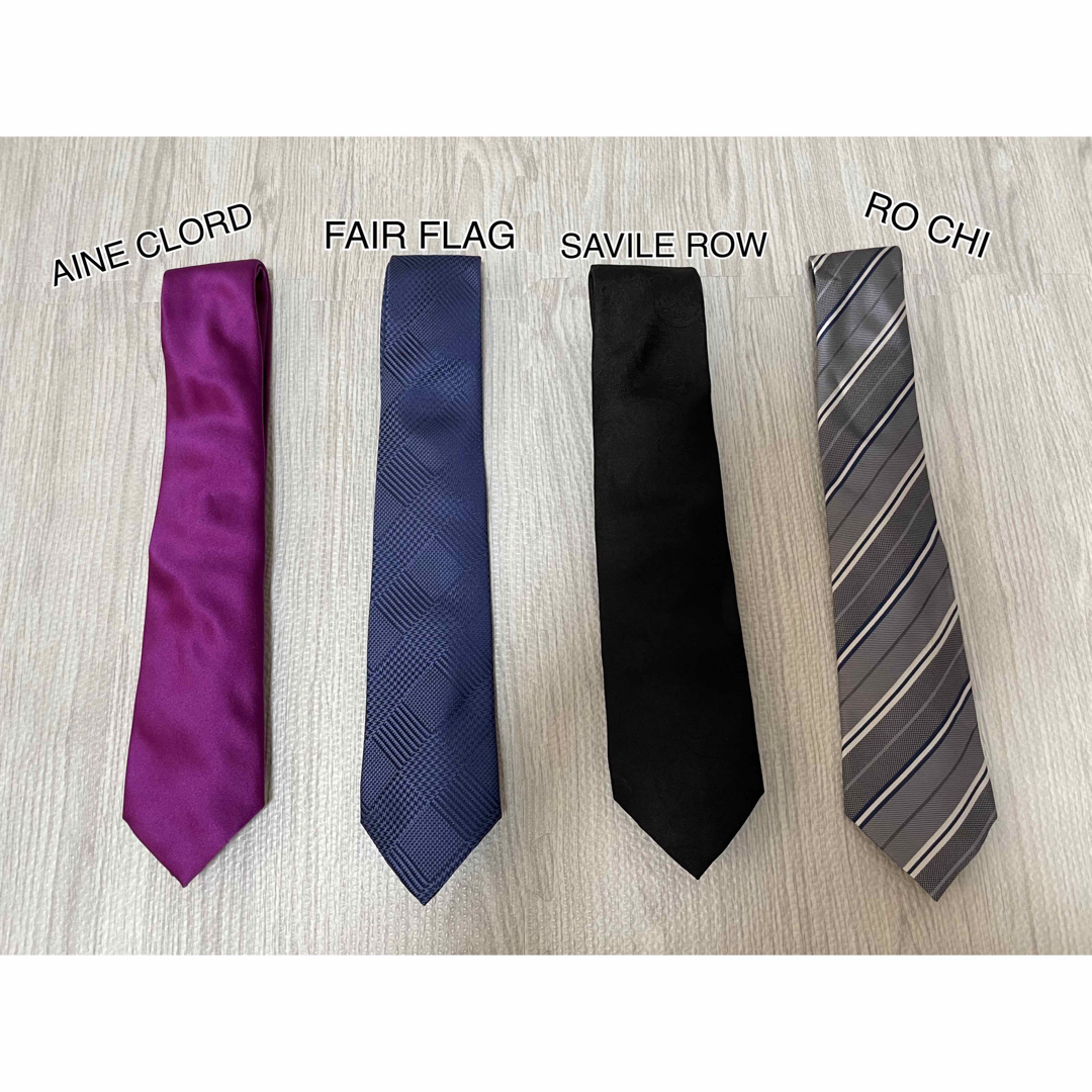 ネクタイ FAIRFLAG AINECLORD SAVILEROW ROCHI