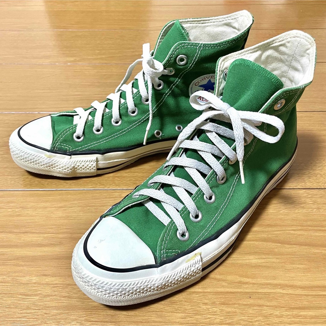 CONVERSE - 80s 90s アメリカ製 コンバース オールスター グリーンの