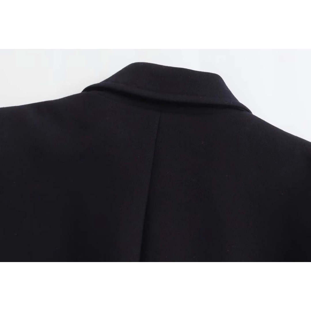 🤎10月新作🎻12462◆ダブルジャケット ブレザー レディースのジャケット/アウター(テーラードジャケット)の商品写真