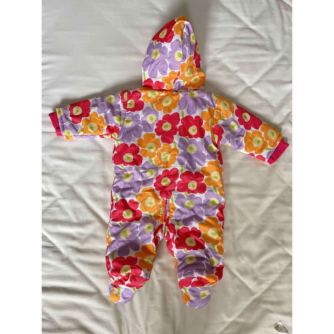 marimekko 冬用カバーオール足付き60 キッズ/ベビー/マタニティのベビー服(~85cm)(カバーオール)の商品写真