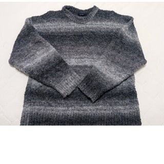 STUSSY CURLY SWEATERニットセーターユニセックス グリーンS