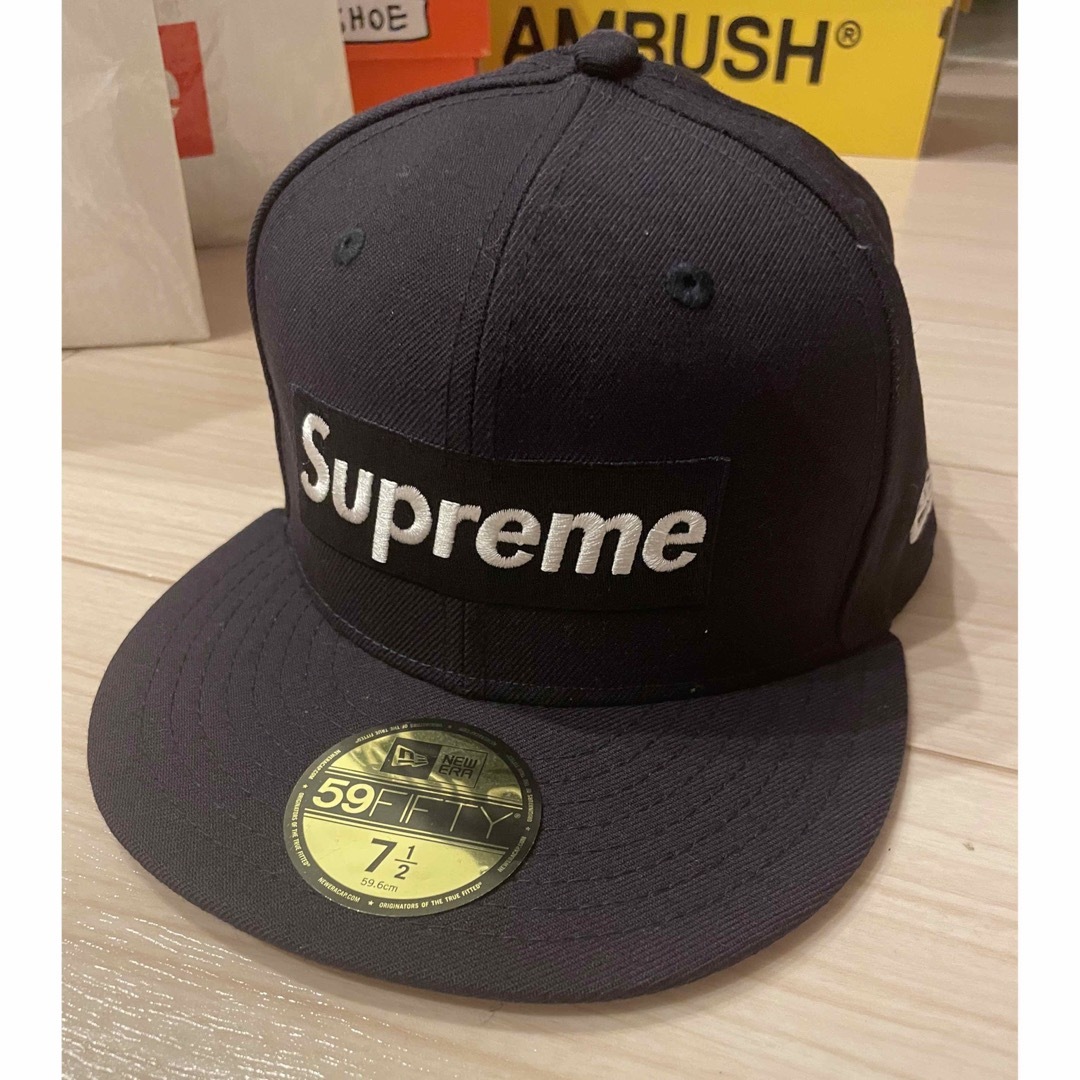 Supreme シュプリーム NewEra RIP ボックスロゴ キャップ