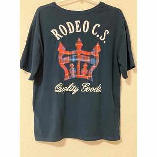 ロデオクラウンズワイドボウル(RODEO CROWNS WIDE BOWL)のRODEO CROWNS チェック柄　Tシャツ(Tシャツ(半袖/袖なし))