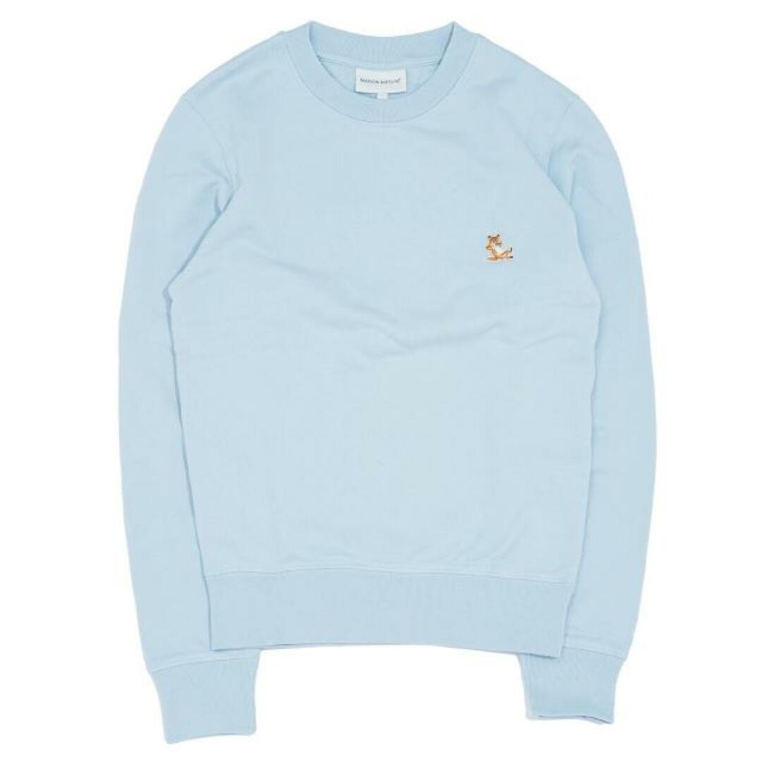 Maison Kitsune(メゾン キツネ) LM00303KM0001 メゾン キツネ チラックス パッチ レギュラー スウェットシャツ Sky Blue