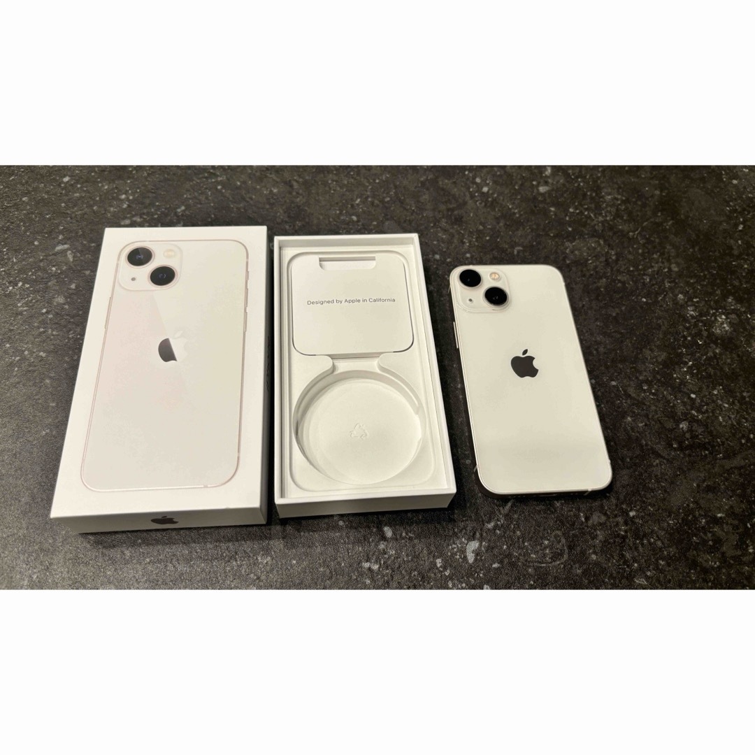 iPhone - iPhone 13 mini スターライト 128 GB SIMフリー 美品の通販