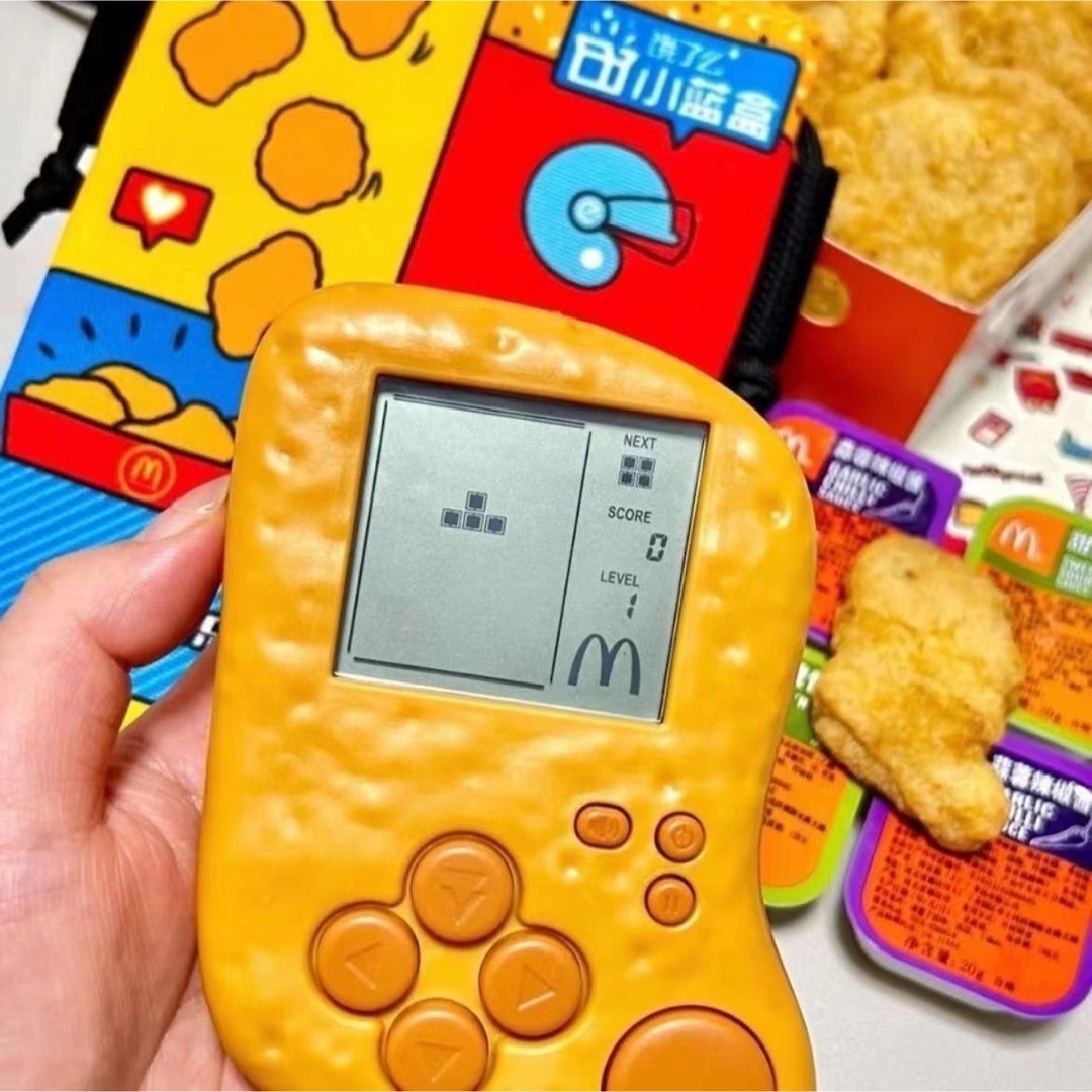海外 中国 マクドナルド「チキンマックナゲット型のテトリス専用ゲーム機」 | フリマアプリ ラクマ 海外 中国 マクドナルド「チキンマックナゲット型のテトリス専用ゲーム機」 | フリマアプリ ラクマ
