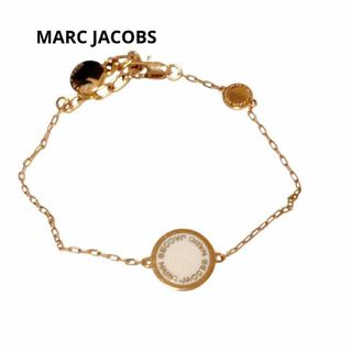 マークジェイコブス(MARC JACOBS)の人気　マークジェイコブス　ブレスレット　ロゴ　ゴールド　袋付き(ブレスレット/バングル)