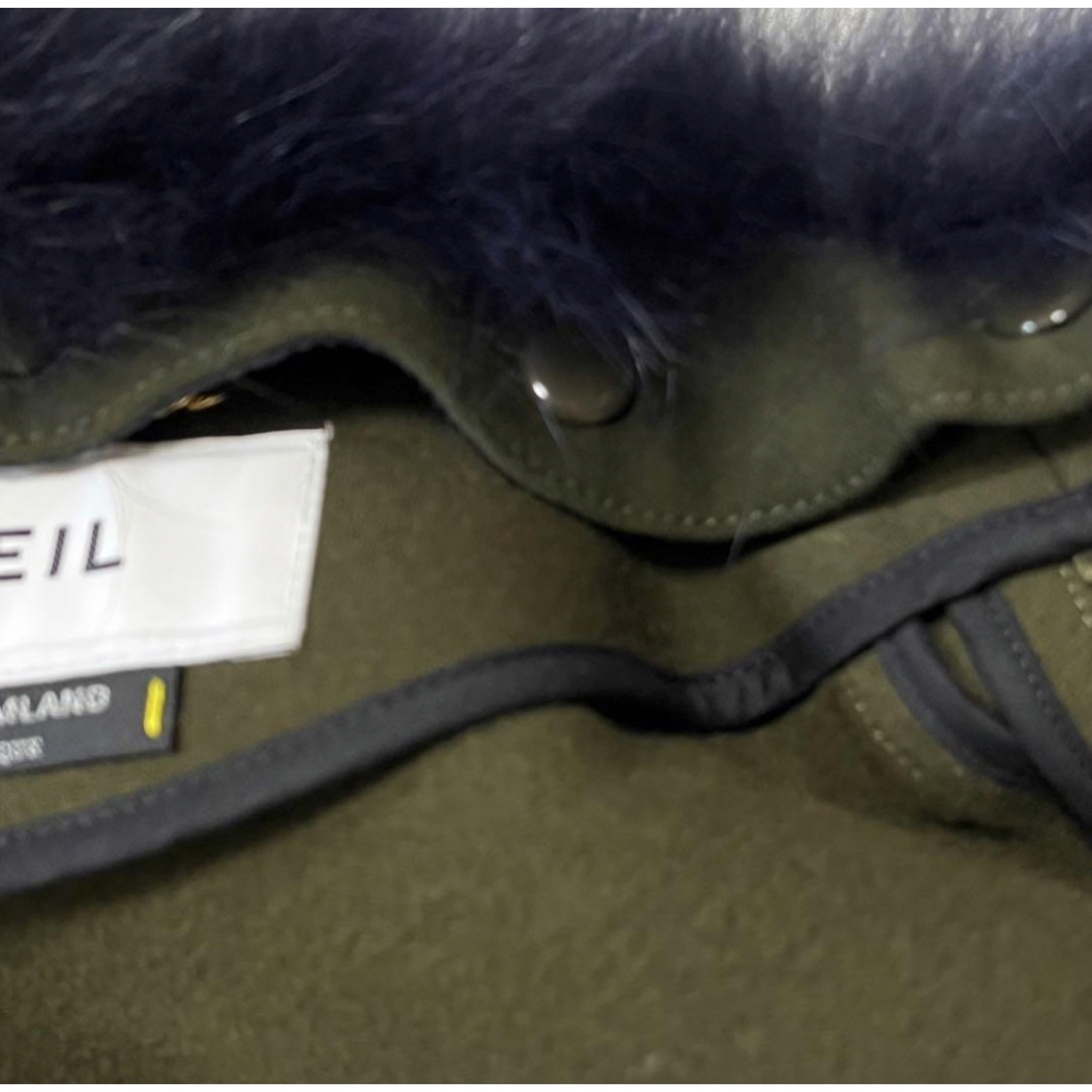 MUVEIL - ミュベール MUVEIL カーキファーコートの通販 by panda