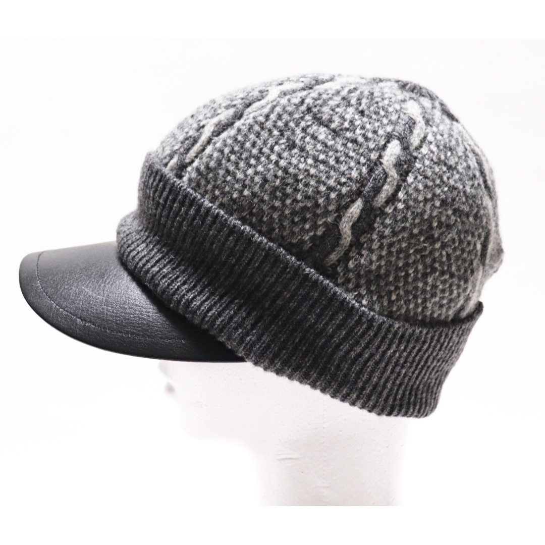 Tokkio hat - 《トーキョーハット》新品 渋沢栄一 レザーブリムニット ...