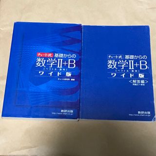 青チャート 基礎からの数学2+B ワイド版(語学/参考書)