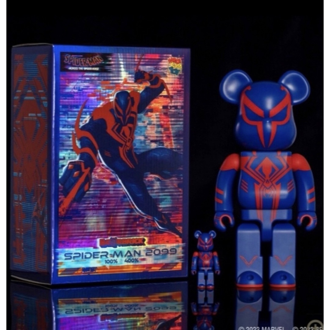 BE@RBRICK SPIDER-MAN 2099 ベアブリック　ムビチケ有り