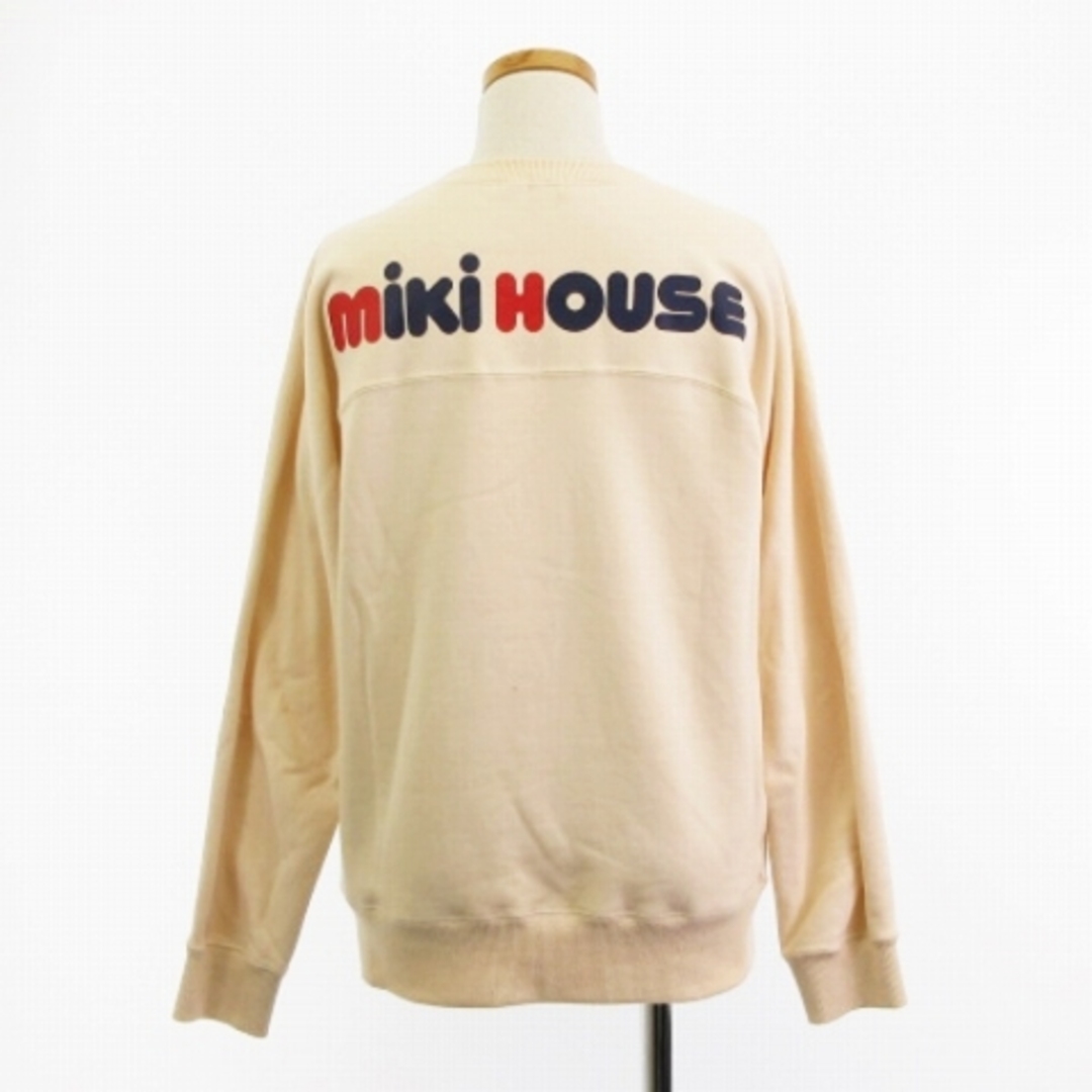 mikihouse - ミキハウス トレーナー スウェット 裏毛 長袖 バックロゴ ...