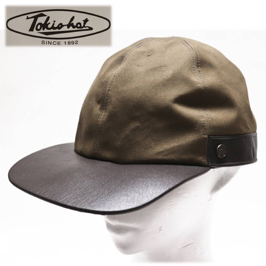 Tokkio hat - 《トーキョーハット》新品 渋沢栄一 レザーブリム
