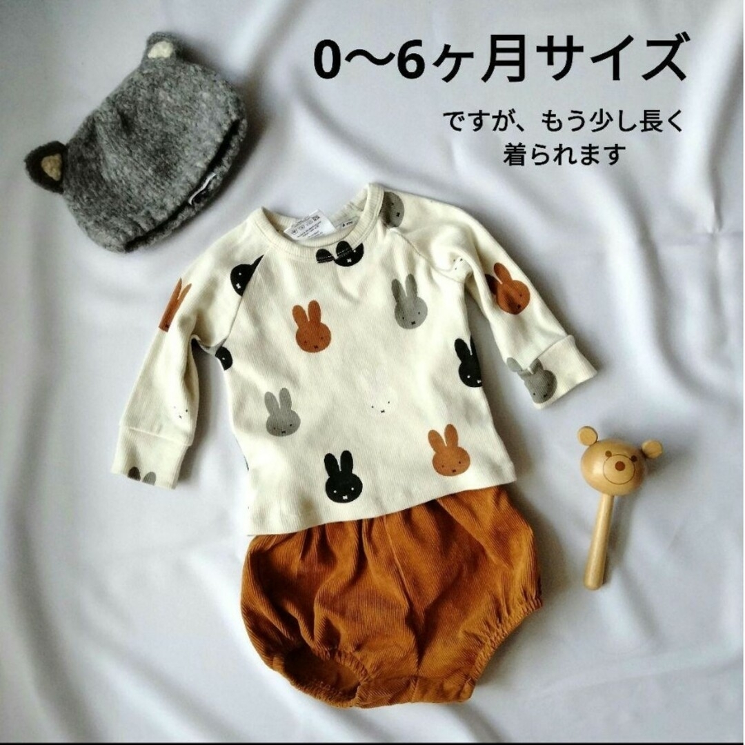 TOBIAS&THE BEAR ミッフィー　長袖　Tシャツ　ロンT 新生児 | フリマアプリ ラクマ