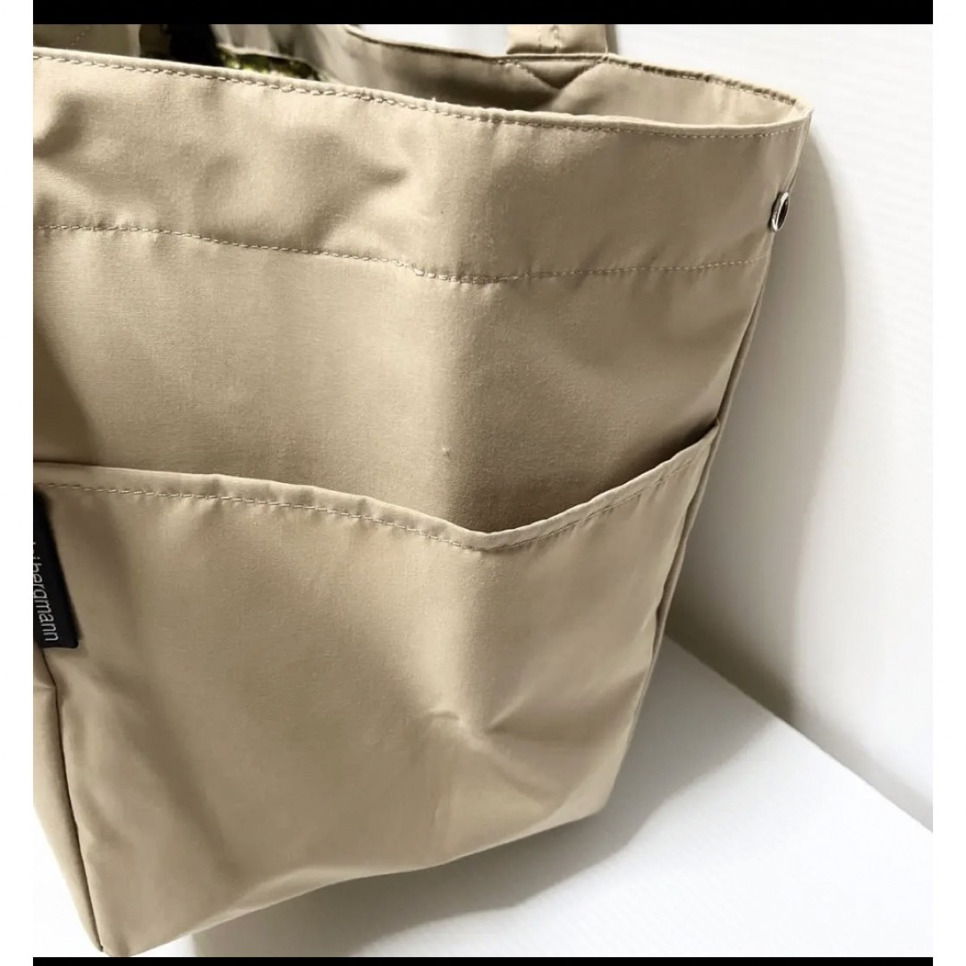 nicolai bergmann(ニコライバーグマン)の新品　ニコライバーグマン　トートバッグ　保冷　エコバッグ　トート　バッグ　ベージ レディースのバッグ(トートバッグ)の商品写真