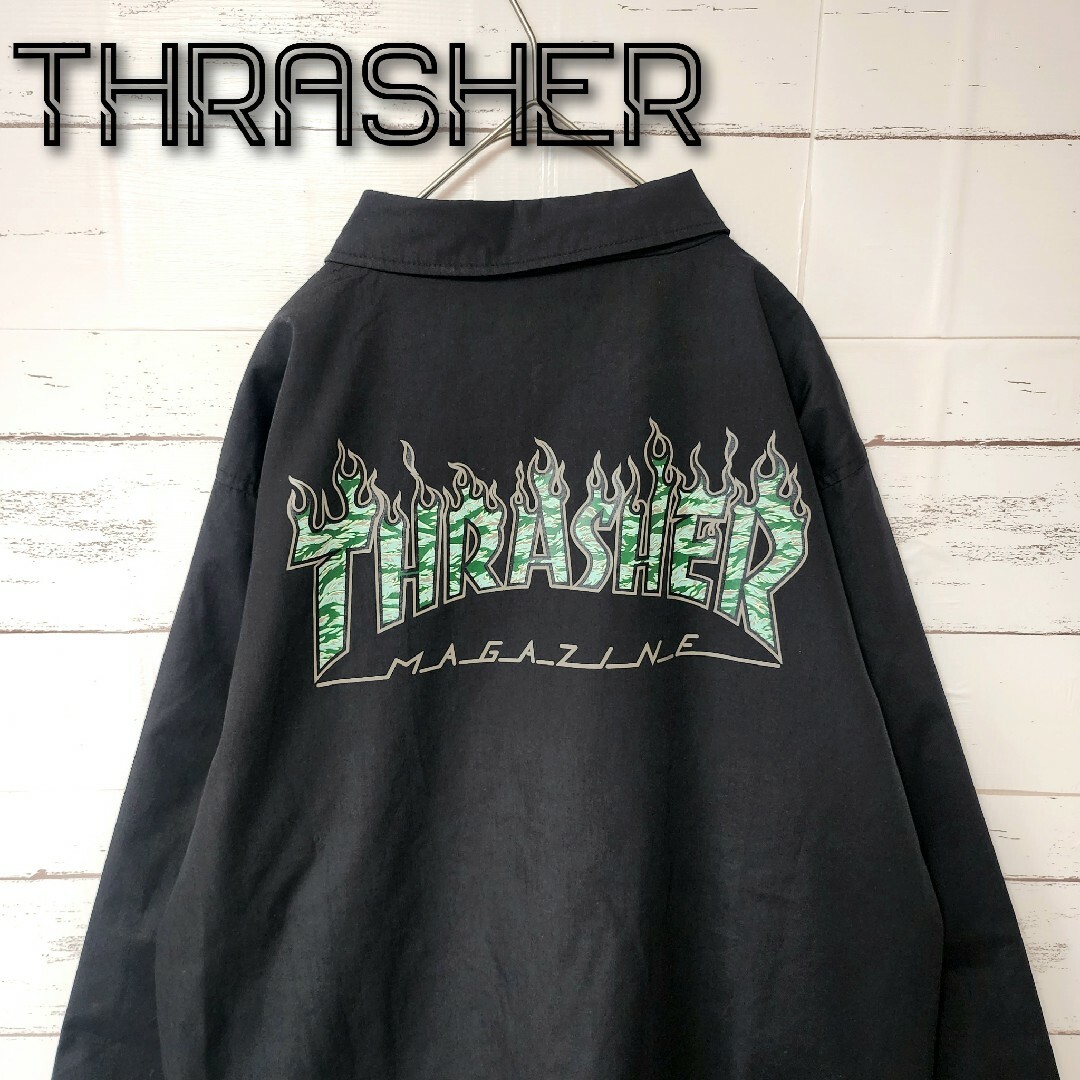 THRASHER - 《超希少》THRASHER スラッシャー コーチジャケット ...