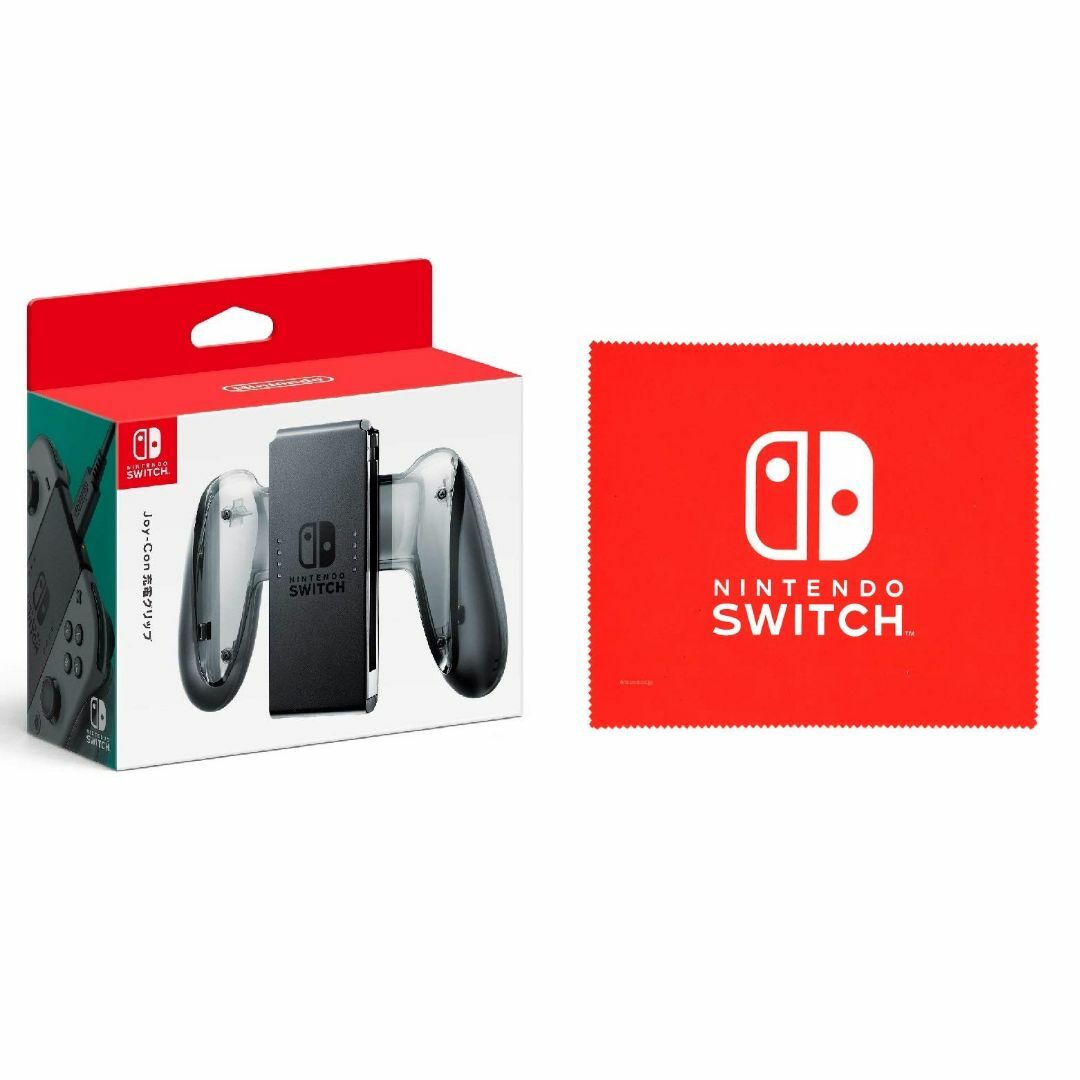 【版:クロス付】【任天堂純正品】Joy-Conグリップ (【】Nintendo