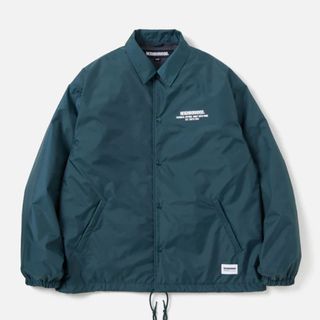 ネイバーフッド(NEIGHBORHOOD)のNEIGHBORHOOD 23AW WINDBREAKER JACKET 緑 S(ナイロンジャケット)