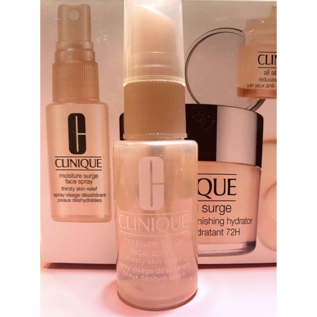 CLINIQUE(クリニーク)のCLINIQUE  クリニーク モイスチャーサージ フェイススプレー  30ml コスメ/美容のスキンケア/基礎化粧品(化粧水/ローション)の商品写真