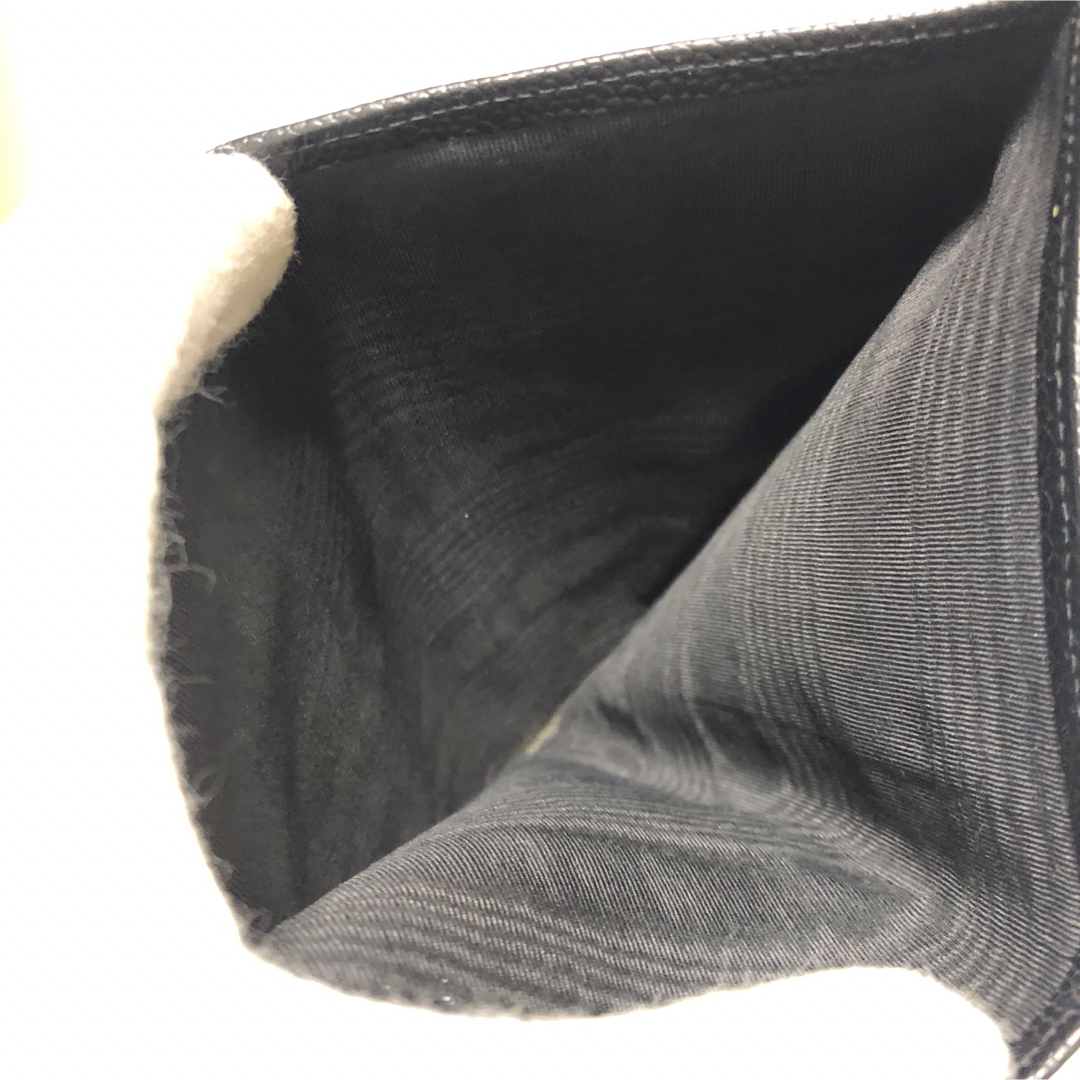 【美品】CHANEL シャネル　ビコローレ　二つ折り財布　がま口　ブラック