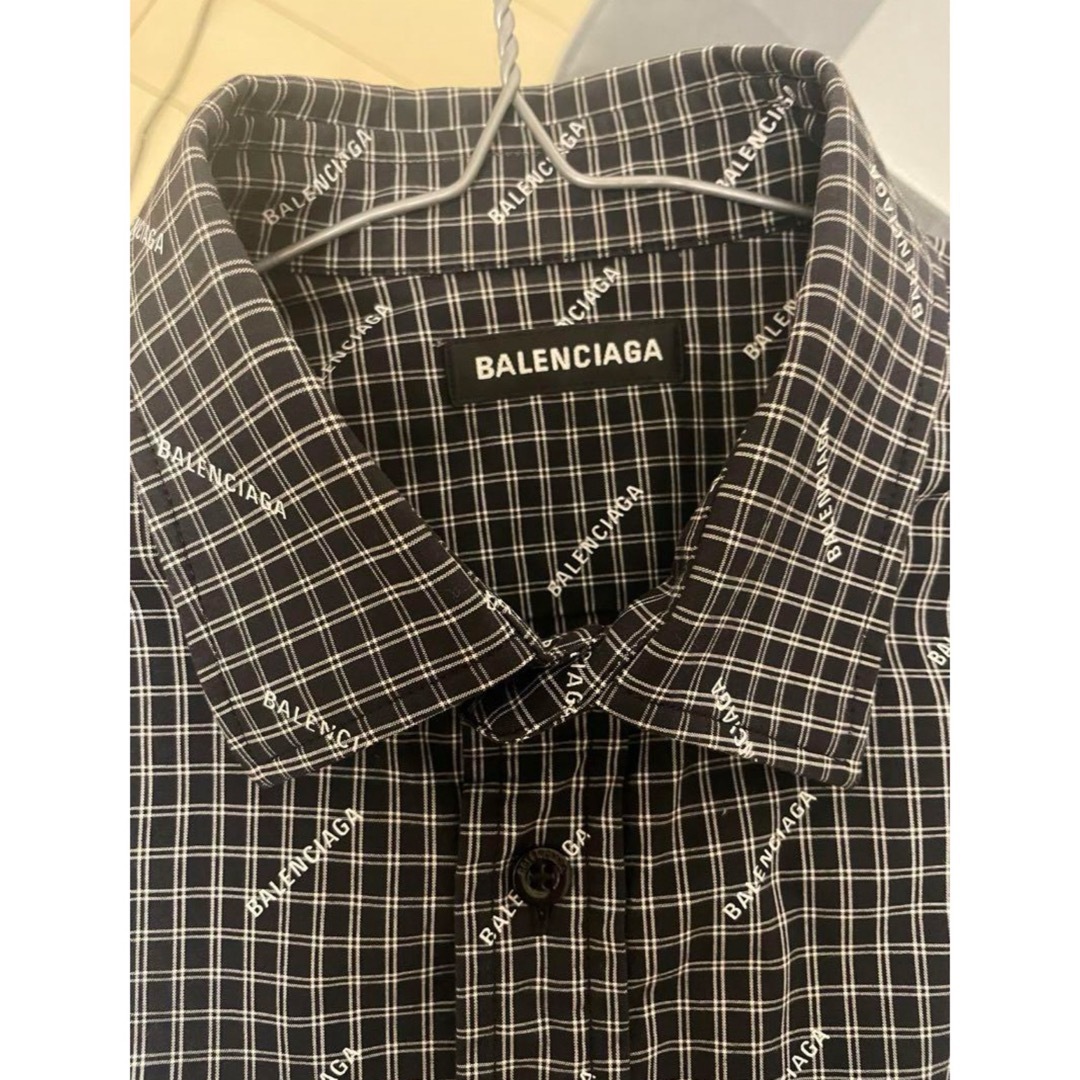 Balenciaga(バレンシアガ)のBalenciaga（バレンシアガ） 半袖 オーバーサイズ ロゴプリントシャツ メンズのトップス(Tシャツ/カットソー(半袖/袖なし))の商品写真