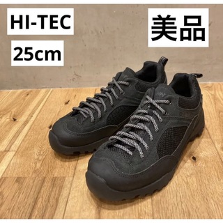 HI-TEC - 送料込み HI-TEC スニーカー DRI-HI ブラック 25cmの通販 by