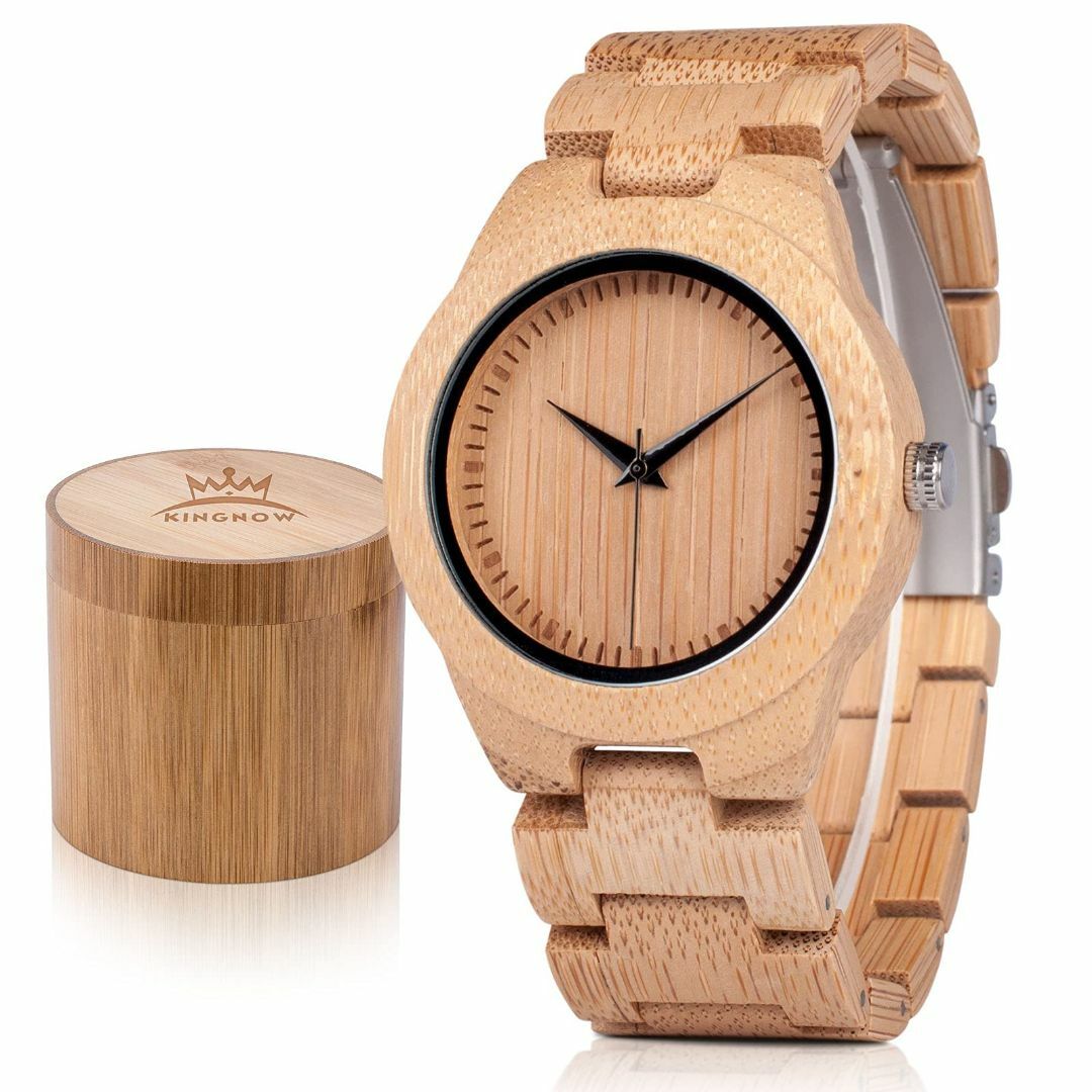 【色: GL028-レーデイス】竹製腕時計 レディース うで時計 女性 腕時計その他