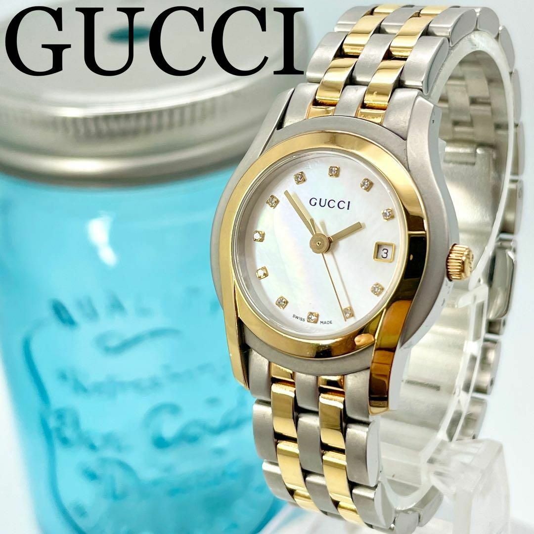 662【美品】GUCCI グッチ時計 レディース腕時計 11Pダイヤ Gクラス | フリマアプリ ラクマ