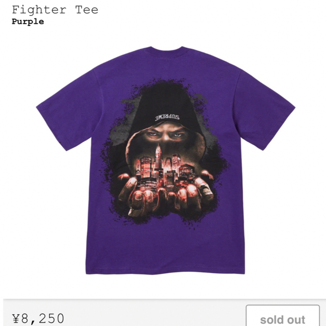 supreme fighter tee  シュプリームTシャツ