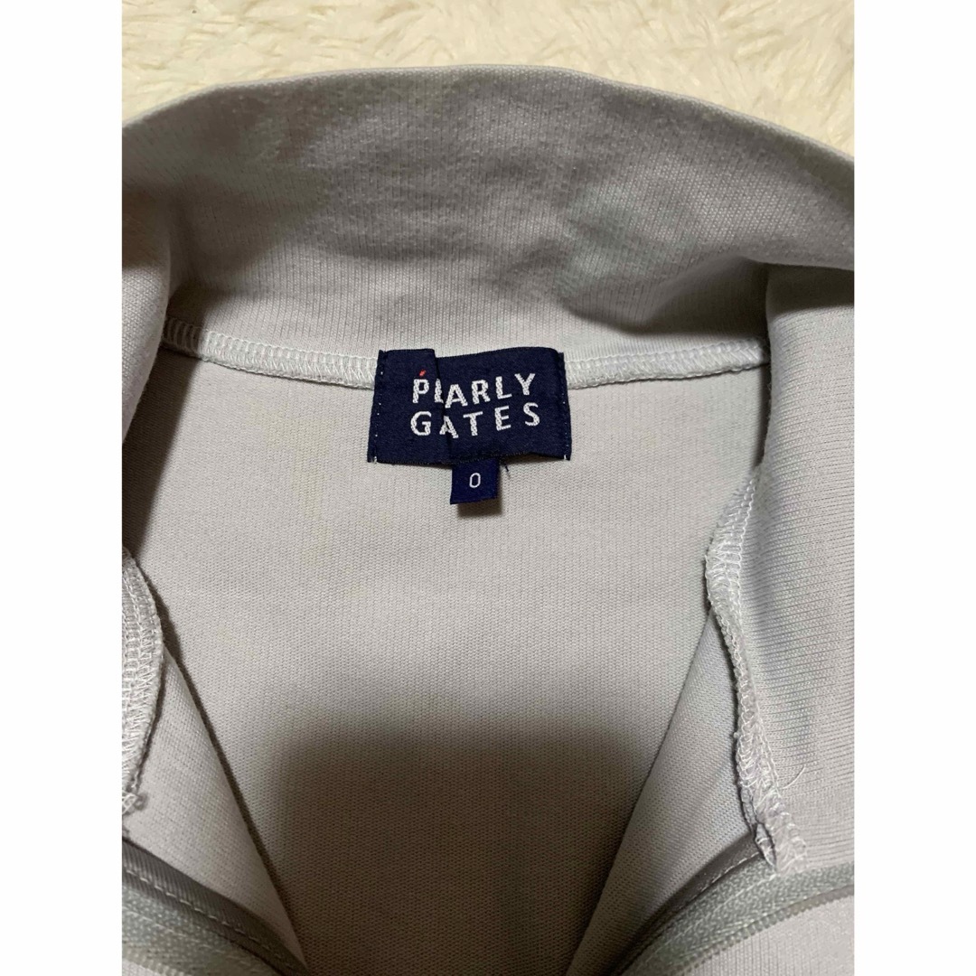 PEARLY GATES(パーリーゲイツ)のパーリーゲイツ‼️ゴルフウェア ノースリーブ レディース シャツ サイズ０ スポーツ/アウトドアのゴルフ(ウエア)の商品写真