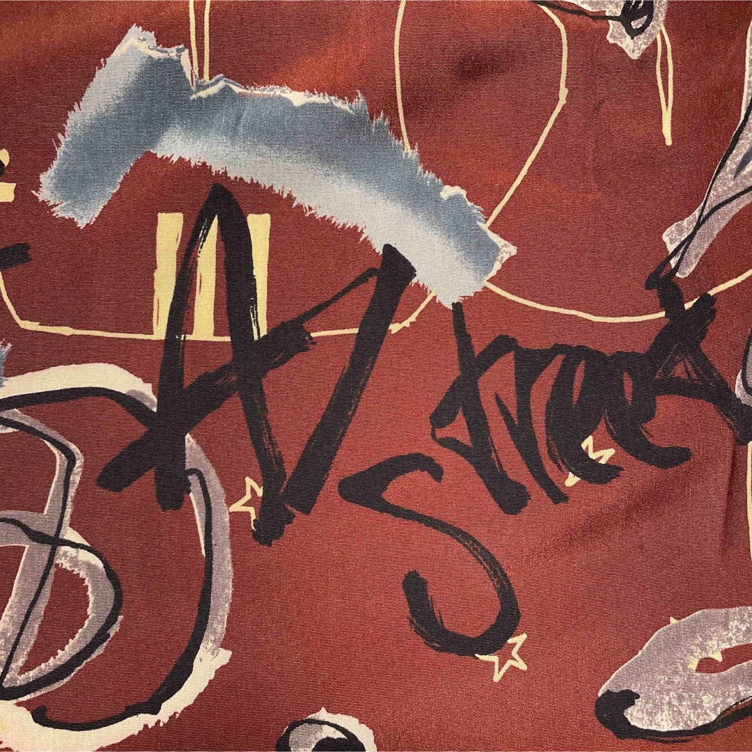 Rudolph Valentino(ルドルフヴァレンチノ)の90s『Rudolph Valentino』ルドルフバレンチノ　総柄シャツ メンズのトップス(シャツ)の商品写真