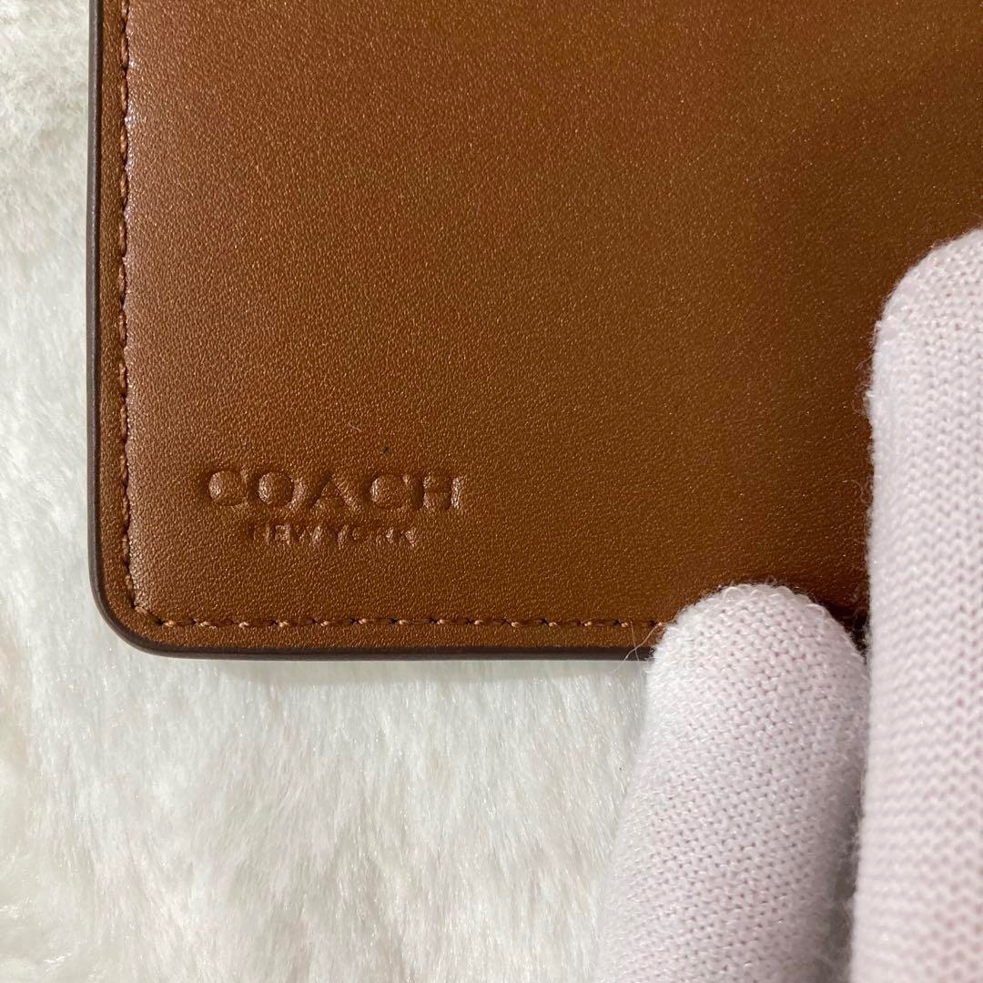 新品 COACH コーチ 折り財布 レディース L字ファスナー 二つ折り財布