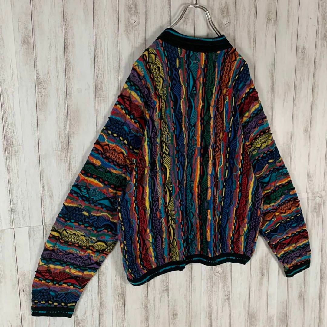 【幻の1点モノ】coogi クージー 立体 編込み 3Dニット 即完売モデル