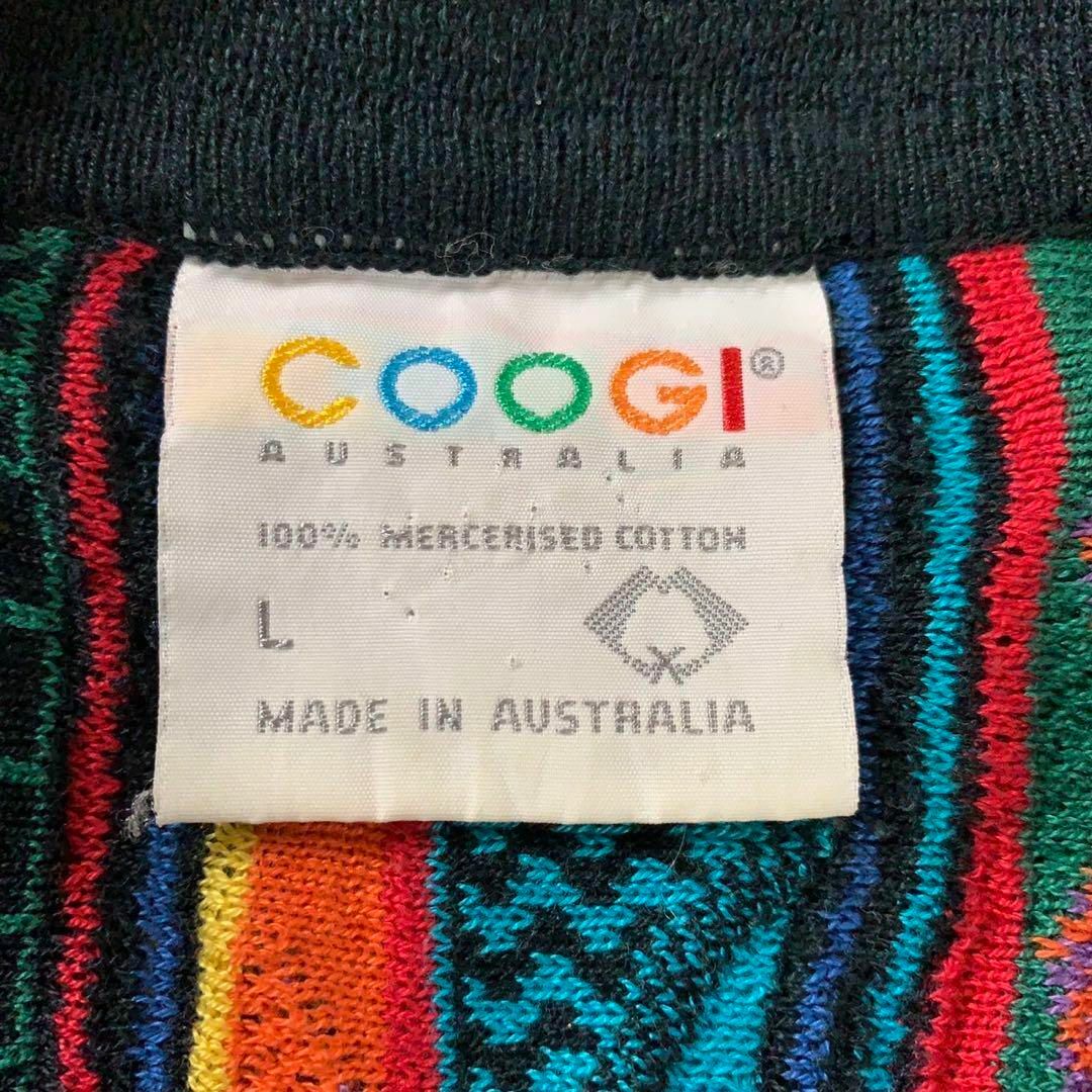 【幻の1点モノ】coogi クージー 立体 編込み 3Dニット 即完売モデル