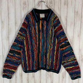 COOGI - 【幻の1点モノ】coogi クージー 立体 編込み 3Dニット 即完売