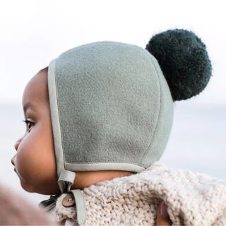 キャラメルベビー&チャイルド(Caramel baby&child )のbriar BABY Hillside Pom Bonnet 18-24m(帽子)